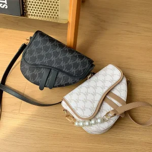 New Arrival Niche Design Women’s Summer Handbags Versatile Crossbody & Underarm Shoulder Bags Fashionable Saddle Bag Style