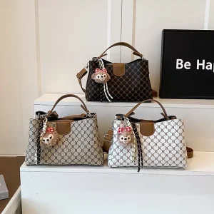 New Collection Luxury Women’s Winter Fashion Handbags Crossbody Single-shoulder Bag Rhombic Pattern