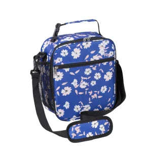 New Cross border Business Thermal Lunch Bag Thickened Oxford Cloth Zipper Crossbody Picnic Fresh keeping Cold insulated Ice Pack