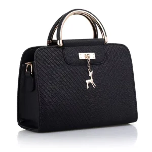 New Custom Logo Pu Leather Messenger Bag Square Classic Female Designer Handbags