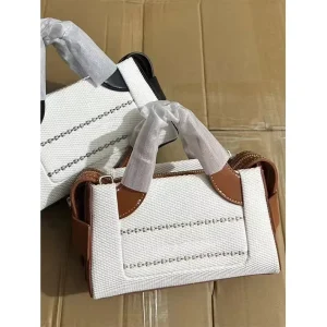 New Customizable Canvas Handbag Women’s Fashion Small Bag Portable Messenger Bag Single Shoulder Bag