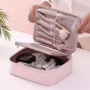 New Design Cream Cake Cosmetic Bag Luxury Cream Style Cosmetic Bag Women Makeup Cosmetic Bag
