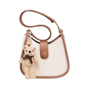 New Design Fashion Lady Underarm Shoulder Bag with Single Strap and Candy Pattern Pu Leather for Women