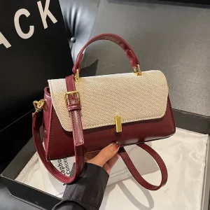New Design Vintage Fashionable Small Square Women Hand Bag Portable Outdoor Daily Ladies Crossbody Shoulder Bag for Young