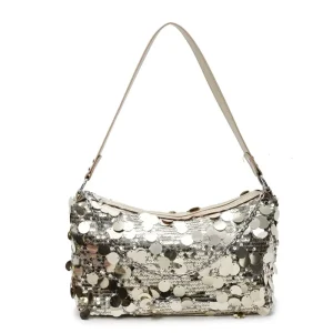New Design Wedding Bridal Prom Party Shoulder Bag Handbag Luxury Sequin Underarm Bags for Women