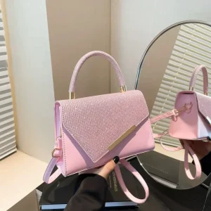New Factory Direct Sales Personalized Simple Women’s Messenger Shoulder Crossbody Bag Small Square Handbag Economical Price