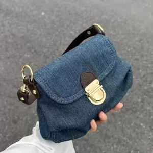 New Fashion Handbags Young Lady Casual Denim Bags Lady Design Purses for Women