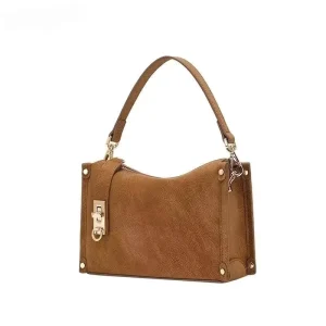 New Fashion Vintage Casual PU Leather Shoulder Bag Multi way Crossbody Bag Top Handle Handbag