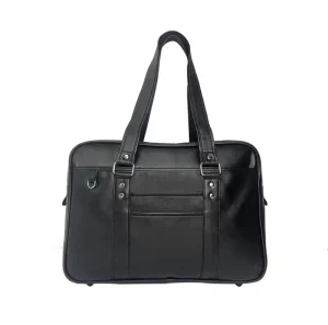 New Ladies PU Tote Bag Japanese Students Shoulder Bag Two Handles Zip Closure Polyester Lining Fashion Style Outdoor