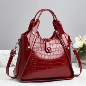 New Large Capacity Crocodile Pattern Single shoulder Crossbody Women’s Bags Luxury Ladys Handbag for Women