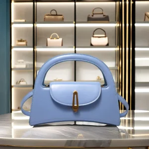 New Niche Casual Tote Zipper Closure Three Straps High-End Handbag Versatile for Women PU Material Polyester Lining