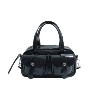New Pillow Bag Ladies Retro Fashion Handbag Premium Casual Joker Shoulder Leather Waterproof 3L+