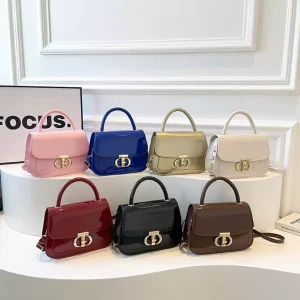 New Retro Casual Ladies’ Handbag Small Square Bag Single Shoulder Crossbody Bags for Women