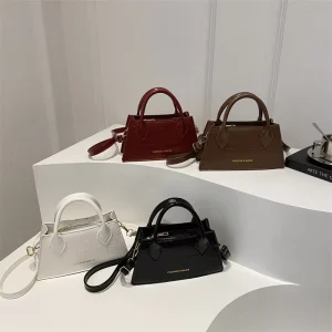New Retro Simple Fashion Crossbody Bag Small square Bag Handbag for Women