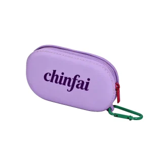 New Simple Corporate Gift Custom Printed logo Candy Color Wallet Round and Silicone Key Bag Plush Coin Purse