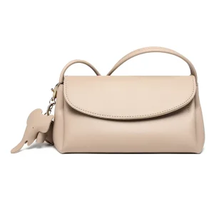 New Style PU Leather Crossbody Handbag Casual Tote Durable Chain Zipper Ruched Design Waterproof Shoulder Bag for Women OEM