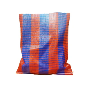 New Style Stripe Friendly Woven Large Empty Polypropylene Fabric Woven Bags Rice Maize Sack Bags for Africa