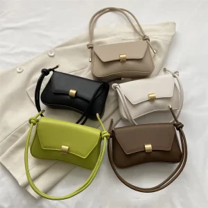 New Style Vintage Handbag Underarm Bag Stylish Young Women’s Shoulder Crossbody Small Bag
