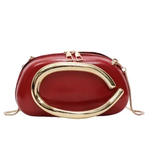 New Stylish Niche Women’s Elegant Chain High End Evening Party Retro Versatile Preppy Summer Shoulder Crossbody Bag