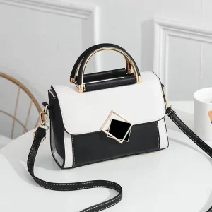 New Texture Bag Fashion Small Square Bag Single Shoulder Crossbody Bag Women’s Bag