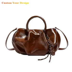 New Trendy Designer Women’s Handbags High Quality PU Leather Luxury Women’s Tote Bags With Tassel