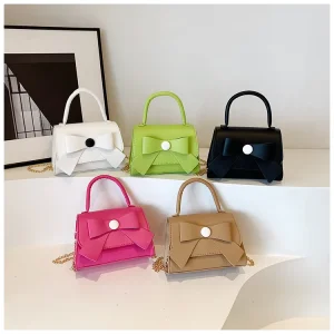 New Trendy Handbags Women Candy Color Shoulder Crossbody Bags Ladies Small Purses Retro Fashion Purse and Handbag