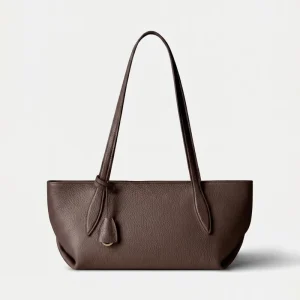 New Trendy Large Capacity Ladies’ Tote Handbag PU Leather Custom Logo Casual Simple Shoulder Bag for Daily Use