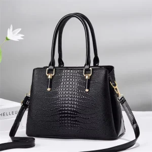 New Versatile Fashion Large Capacity Middle Aged Mom Retro Simple Elegant Temperament Women’s Shoulder Bag