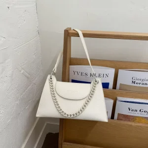 New Vintage Women Underarm Bag Simple Versatile Shoulder Crossbody Purse Fashion Daily Essential