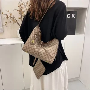New White PU Sacs Main De Luxe Pour Femmes Soft Crossbody Style Shoulder Bag Suitable for Office Commuting Use