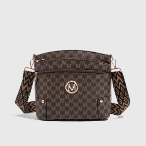 New Women Crossbody Bags Triple Zip Pocket Cross Body Women Purses and Handbags Leather Luxury Designer Ladies Shoulder Bag
