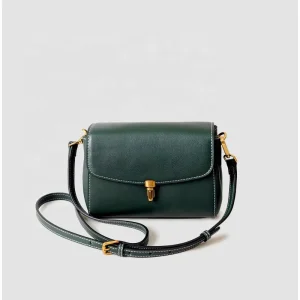 New Women’s Leather Crossbody Bag Women’s Customized LOGO Shoulder Bag Women’s Leisure Versatile Weekend Bag