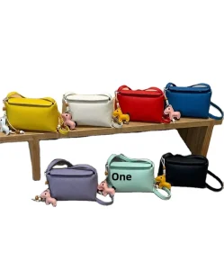 Newly Launched Summer Crossbody Bags Simple Solid-color Small Square Stylish Single-shoulder PU Leather