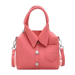 Niche Design PU Women’s Crossbody Handbag 1-3L Polyester Lining Zipper Closure Fashion Casual Portable Daily Use