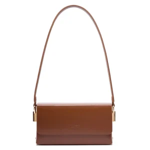 Niche Fashion New High end Women’s Commuting Genuine Leather Chain Crossbody Bag Two Straps Unique Design Shoulder Bag