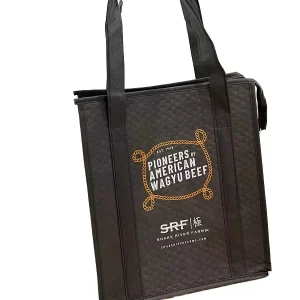 Non Woven Food Delivery Cooler Bag Waterproof Eco-Friendly Lunch Bag Adult Lunch Bag
