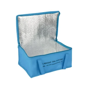 Non Woven Reusable Insulated Eco Friendly Fashion Lunch Cooler Bags for Food Drink Takeaway Compartment