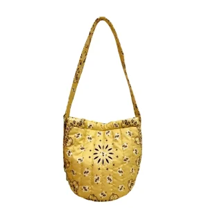 Nylon Puffer Women’s Crossbody Bag Printed Shoulder Bag For Daily Use