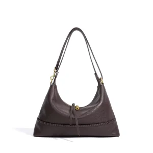 ODM OEM Custom New Trend Genuine Leather Large Zipper Closure Single Shoulder Handbag And Women’s Tote Bag
