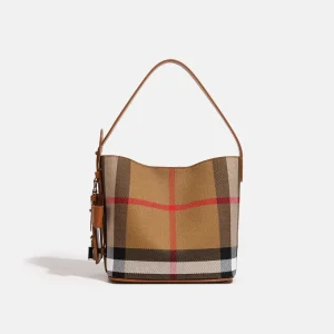 ODM&OEM Wholesaler Supplier Genuine Leather Mix Fabric New Designer Vintage Ladies Handbags Bucket Bags Women’s Tote Bags