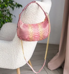 OEM Custom Leather Shoulder Bag High Quality Small Handbag Classy Exotic Purse