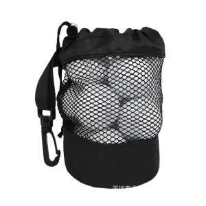 OEM Logo Golf Storage Bag Golf Portable Accessories Bag Mesh Bag Ball Bag Pulling Rope Mesh Bag