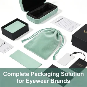 OEM Microfiber Velvet Glasses Packaging Bag Outdoor Portable Drawstring Sunglasses Jewelry Pouches