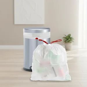OEM ODM Eco Friendly Pet Dog Poop Bags Biodegradable Compostable Garbage Bags Household Use Drawstring Accept Customized