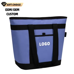 OEM ODM Factory Insulated Cooler Bag Reusable Hot and Cold Food Bag Insulated Food Delivery Bag for Beach Travel and Picnics