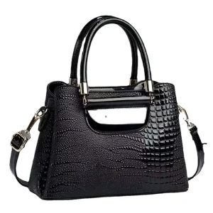 OEM ODM Fashion Female Elegant PU Leather Tote Bags Custom Vegan Women’s Shoulder Handbags Spring Summer Autumn Winter Luxury