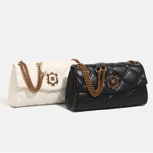 OEM ODM Fashion shoulder bag Quilted Single Shoulder Custom Made Hand Bags with logo Handbag for Women