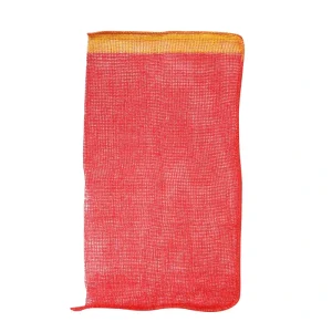 Orange Glossy PP Leno Mesh Bag Vegetable Mesh Bag Firewood Mesh Bag Onion Mesh Bag Mesh Bags with Drawstring