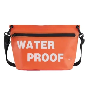 Outdoor PVC Waterproof Storage Bag Swimming Rafting Portable Large Capacity Phone Crossbody Bag Adjustable Shoulder Strap