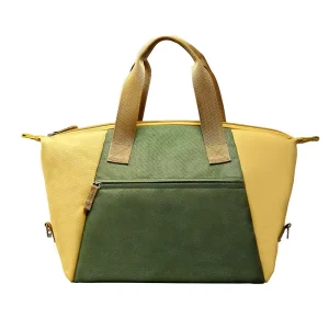Oxford Insulated Durable Lunch Bag with Zipper Closure Fashion Style Portable Design for Picnic Outdoor Use 24 Cans Capacity